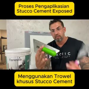 Raskam Stucco Plastering Berkualitas dan Tahan Karat High Quality Berbahan Stainless Steel
