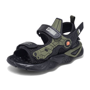 NBGAGA | Summer Kids Sandals Boys Soft Bottom Casual Beach Shoes School Students Comfortable Flat Walking Sandials