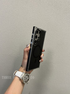 Charcoal Fiber Magnetic Absorption Phone Case for Samsung S25 Ultra S24 plus A23 plus Protective Cover for Men And Women