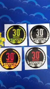 Sticker EX5 Dream 30TH Anniversary Epoxy Logo