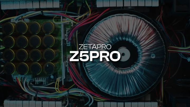 Power Amplifier 4 Channel ZETAPRO Z5PRO / Z5 PRO / Z 5 PRO Class H