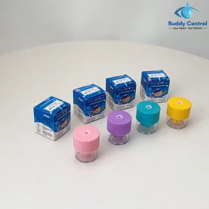 Cốc rửa lens xoay bằng tay nhỏ gọn tiện lợi loại đẹp cốc rửa kính áp tròng - Buddy Centra