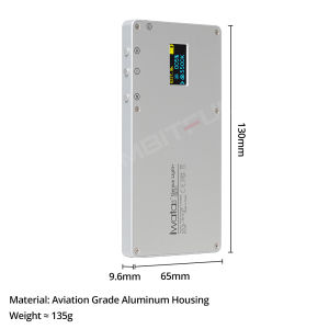 IWATA GL-11ไฟต่อกับแหล่งพลังงานไฟฟ้าสองสีขนาด3000K-5500K แสงกล้อง DSLR สำหรับสตูดิโอไฟถ่ายภาพและวิดีโอ LED หรี่แสงได้แบบ Vlogging Live