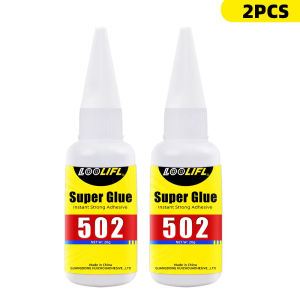 LOOLIFL | Loolifl-Powerful 502 Super Glue Precision Dispensing Bottle Fast-Curing Instant Adhesive Suitable for Multi-Scenario Repairs Such as Crafts Pottery Plastic Metal and Wood DIY Jewelry Making and Daily Household Use