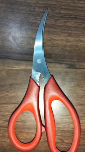 GUNTING LENGKUNG TULANG  GUNTING SEAFOOD KULIT UDANG GUNTING DAGING SERBAGUNA BAHAN STAINLESS STEEL ANTI KARAT