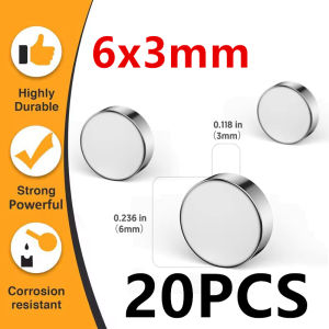 5x3 6x3 10x3 15x3 Round Disc Fridge Magnets Strong Magnetic Hook Push Pin Perfect for Refrigerator DIY Whiteboard Kitchen Office