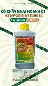 Diệt Cỏ Khai Hoang Q7 - 900ml - CHÍNH HÃNG (1 chai - 1 thùng)