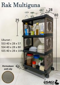 RAK YOYO RAK SERBAGUNA RODA TERMURAH USAGI [TABBOX]