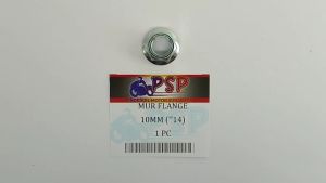 Mur Flange 10mm (Harga Per 1 PCS) - Mor Baut Baud Flange Fleng Pleng Hex Nut Bibir Ring Topi Drat