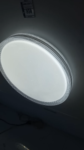 EASYLITE - Biglite model 8810 acrylic Tri-color LED low ceiling 27Wx2 fits for hallways bedrooms and living spaces.