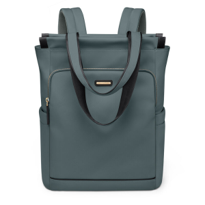 GOLF QUALITY Womens Backpack Convertible Shoulder Bag Ladies Aesthetic Backpacks with Laptop Compartments Secret Pocket 15.6 inch Large Commuter Work Travel Back Pack