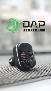 DAP D-CCP7 Car Charger Bluetooth Serba Guna Transmitter USB & Type-C 3.4A  - Garansi 1 Tahun