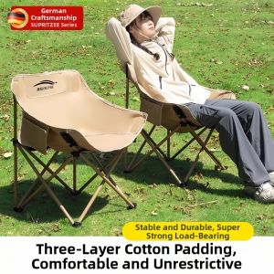 TINGSIMENG | Folding Outdoor Portable Lounger Camping Fishing Beach Chair