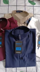 Baju Koko Terbaru Baju Koko Pria Lengan Panjang Kekinia Model Motif Polos Baju Koko Lebaran Terbaru