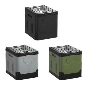 【Maxcity Fast delivery】 Portable Outdoor Folding Toilet for Camping and Hiking Trips - Compact Car Toilet Bucket for Beach and Travel Use - Easy to Clean and Carry