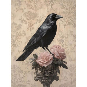 BILIBILI | Oil Painting By Numbers for Adults Skeleton Coloring By Numbers Diy Gift Picture Drawing Handpainted Wall Artwork