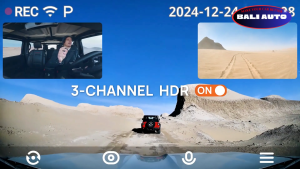 Camera hành trình 70mai T800 bản quốc tế chính hãng ghi hình 4K 3 kênh quay sắc nét camera trong hồng ngoại hỗ trợ xem online