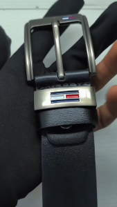 Ikat Pinggang Sabuk Pria Gesper Hitam Coklat Formal Casual Bisnis Kerja 120cm CHN11