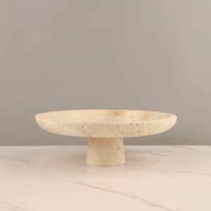 Mặt Bàn Trang Trí Bằng Đá Khoáng Kiểu Âu Sang Trọng Hình Tam Giác Tròn Đựng Trái Cây Để Bàn Phòng Khách Nhà Hàng Mẫu Phòng Trang Trí Gia Đình