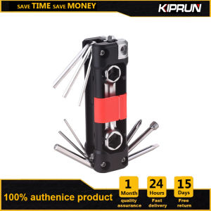 ชุดเครื่องอเนกประสงค์ KIPRUN14 In 1 MTB ชุดเครื่องมือซ่อมแซมจักรยานแบบพกพา Multitoolไขควงประแจหกเหลี่ยมเครื่องมือคอมโบซ่อมจักรยาน