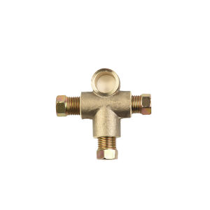 3 Way Brake Pipe T Piece Union Metric M10 10mm 3/16 Inch For Brake Hoses Automotive Accessories brake oil pipe tee Fittings