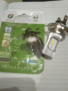 lampu Led h4 motor vixion verza scoopy new rtd rayton m11v cahaya putih