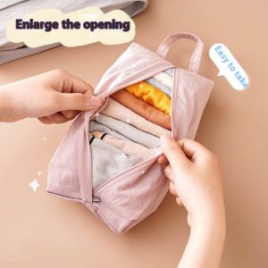 Movi Katie Phụ nữ túi lưu trữ du lịch vớ đồ lót túi lưu trữ mỹ phẩm Túi lưu trữ xách tay sức chứa lớn Bộ vệ sinh cá nhân khi du lịch Túi lưu trữ