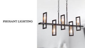 Pendant Light Retro Design 5 Head Matte Black Frame Chandelier for Dining Living Room Restaurant