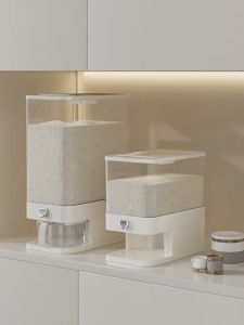 TUSSAH กล่องเก็บข้าวสาร 5KG-10KG ที่เก็บข้าวสาร ภาชนะเก็บข้าว ถังเก็บข้าวสาร ถังข้าวสาร กล่องเก็บอาหารแห้ง พร้อมส่ง!!