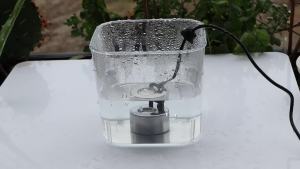Ultrasonic Fogger W/ Water Sensor Mist Maker Atomizer Head 110-240V for Fish Tank Rainforest Aquarium Pond Fountain Humidifier