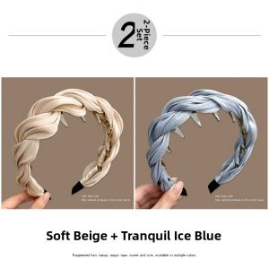 NING ZHOU | Non-slip Wash Face Headband With Teeth For Higher Forehead