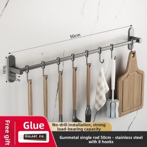 youqin | Stainless Steel Multi-purpose Kitchen Storage Rack
