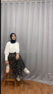 Tera Skirt Rok Plisket Premium Wanita Dewasa Tebal Panjang Terbaru Korean Style