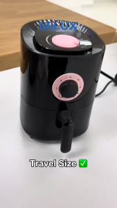 Euro Uno Mini Air Fryer 1.2L Capacity with Safety Automatic Cut Off Function | EUAF-120