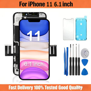 AAAA ++OLED Pantalla For iphone 11 LCD Display Touch Screen Digitizer Assembly For iPhone 11 OLED 3D Touch Replacement