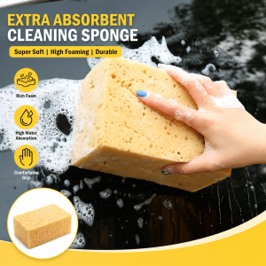 EKLEVA 17*105*85cm Car Wash Sponge Super Absorbent Car Wheel Tire Glass Windows Cleaning Sponge Detailing Washing Sponge Car Accessories