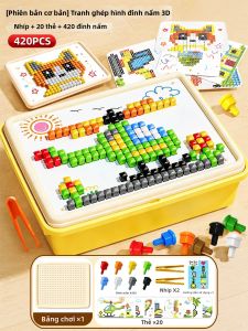 XIONGBUFAN | Đồ Chơi Ghép Hình Giáo Dục Nấm 3D DIY