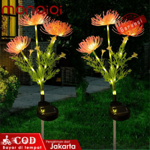 Lampu Taman Tenaga Surya Model Bunga Luar Ruangan Anti Air LED Solar Lawn Flower Light Outdoor Waterproof