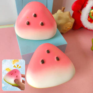 Watermelon Squishy Toy Watermelon Fruit Candy Toys Squeezing Slow Rebound Toy Stress Relief Toy Sensory Educatio Toys