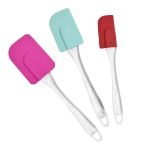 DNV - SPATULA POLESAN KUE SILIKON TAHAN PANAS FOOD GRADE SPATULA DAPUR ANTI LENGKET / SPATULA KUE