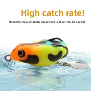 FAISOX | Modified Sliding Mouth Floating Lure Far Throwing Realistic Frog Bait for Snakehead