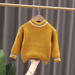 Thermal Fleece Childrens Knitted Sweater