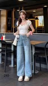 J60B QUẦN SUÔNG LỠ CHO NÀNG NẤM LÙN 245