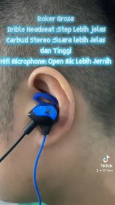 ROKER Groza Headset Gaming Earphone Headset Gaming Earphone With Mic
