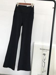 High Waist Yoga Pants Womens Sporty Slimming Quick Dry Micro Flared Trousers Breathable Four Seasons Universal Online Sales