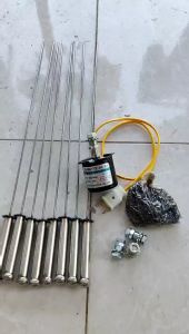 Mô tơ giảm tốc 220v 20W + trọn bộ 8 xiên chế lò mini gia đình