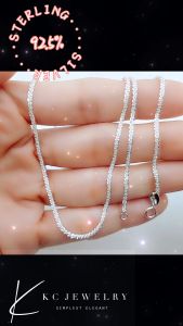 KC Jewelry S925 - Sparky Starry Chain Necklace