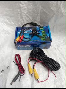 Kamera Mundur Mobil & Kamera Parkir Mobil Kotak Petak 4 LED Universal CCD Kamera Bulat Tanam