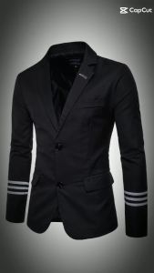 Áo vest áo vest nam 2 cúc cài hàng thiết kế may chuẩn đẹp - mã H58