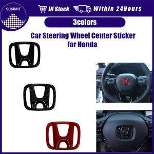 1.96x1.57in HONDA Accord Odyssey CRV Civic City Steering Wheel Emblem Logo with 3M Adhesive